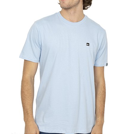Camiseta Quiksilver Transfer Square S26 Masculina Azul Claro