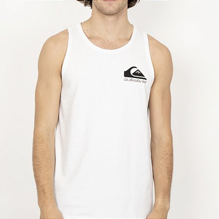 Regata Quiksilver Omni Logo SM26 Masculina Branco