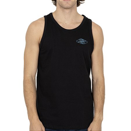Regata Quiksilver Ripple Fount SM26 Masculina Preto