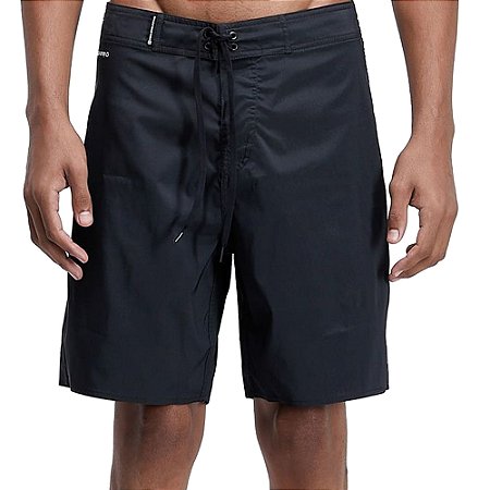 Bermuda Osklen Surf New Aquaone Flex Masculina Preto