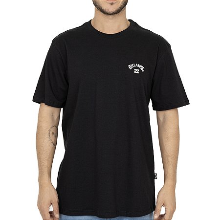 Camiseta Billabong Small Arch SM26 Masculina Preto