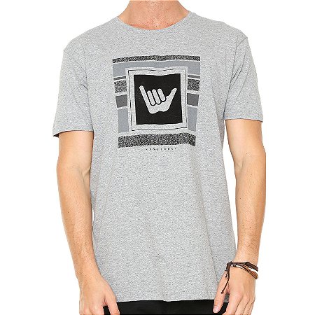 Camiseta Hang Loose Silk Logostripe Cinza - Radical Place - Loja Virtual de  Produtos Esportivos