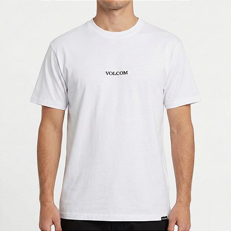 Camiseta Volcom Volcom Stone SM26 Masculina Branco