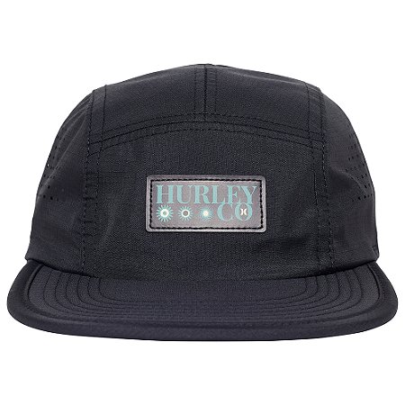 Boné Hurley Aba Reta Five Simple SM26 Preto