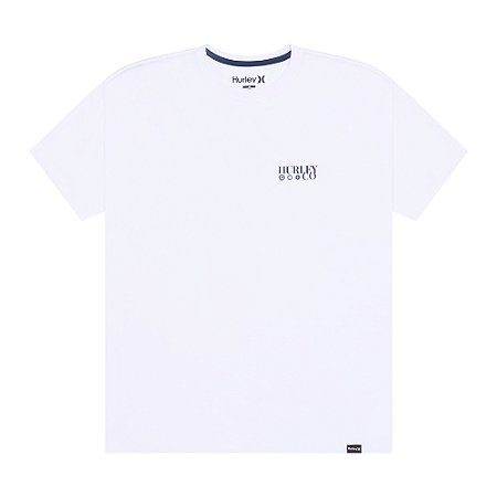 Camiseta Hurley Simple SM26 Masculina Branco