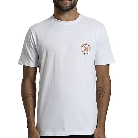 Camiseta Hurley Marlin SM26 Masculina Branco