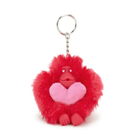 Chaveiro Kipling Valentine Monkey Red Valentine M