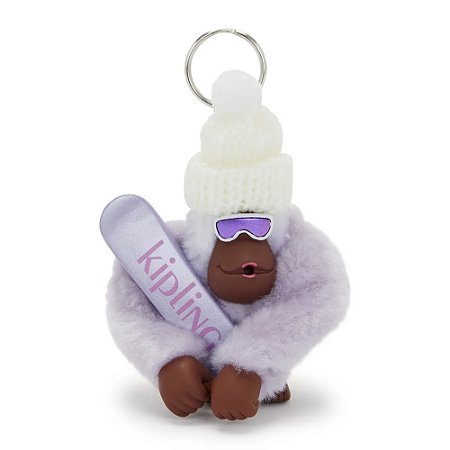 Chaveiro Kipling Ski Monkey Ski White