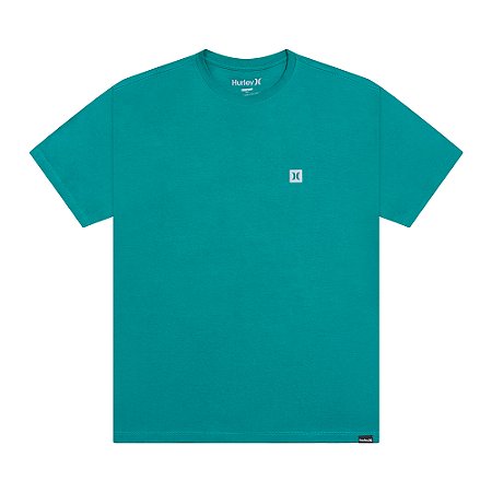 Camiseta Hurley Mini Icon II SM26 Masculina Petróleo