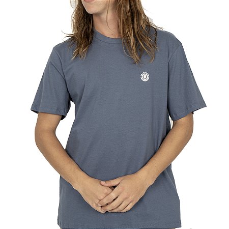 Camiseta Element Basic Crew SM26 Masculina Azul