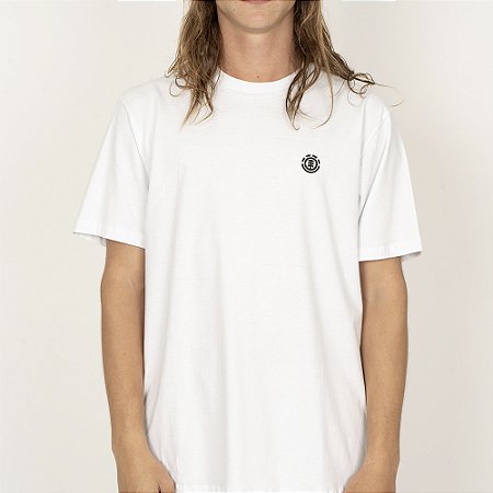 Camiseta Element Basic Crew SM26 Masculina Branco