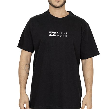 Camiseta Billabong United SM26 Masculina Preto