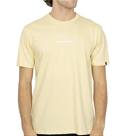 Camiseta Quiksilver Mini Omni SM26 Masculina Amarelo