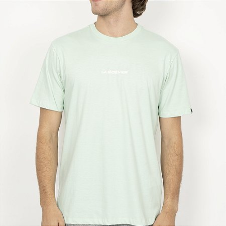 Camiseta Quiksilver Mini Omni SM26 Masculina Verde Claro