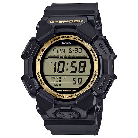 Relógio G-Shock GD-010GB-1A9DR Preto