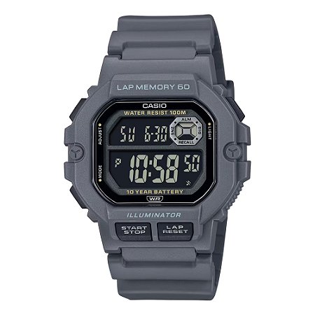 Relógio G-Shock WS-1400H-8BVDF-SC Preto/Cinza
