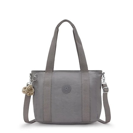 Bolsa Kipling Asseni S Inviting Grey