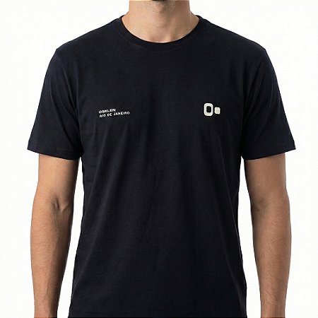Camiseta Osklen Vintage New Icon Masculina Preto