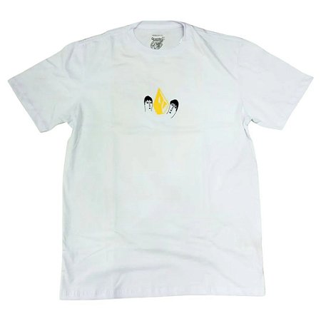 Camiseta Volcom Face To Face SM26 Masculina Branco