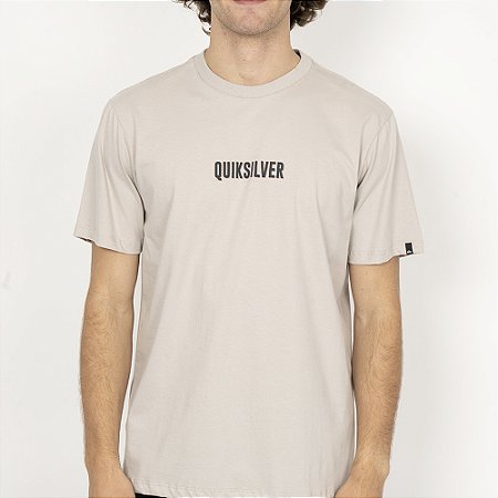 Camiseta Quiksilver Kanagawa SM26 Masculina Bege