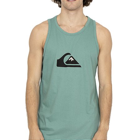 Regata Quiksilver Comp Logo SM26 Masculina Verde