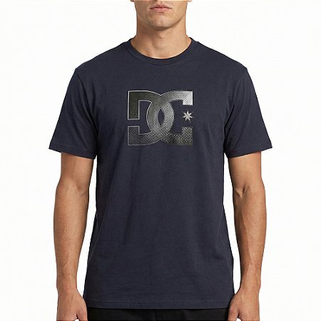 Camiseta DC Shoes DC Star Reflective Colors SM26 Marinho