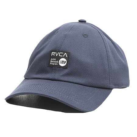 Boné RVCA Aba Curva Anp Label Strapback SM26 Marinho