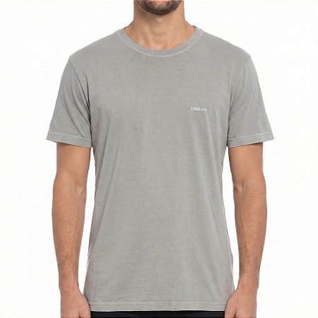 Camiseta Osklen Stone Concha Coral Masculina Areia