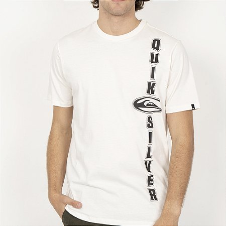 Camiseta Quiksilver Operation SM26 Masculina Snow White