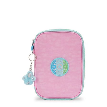 Estojo Kipling 100 Pens Galaxy Pink FC