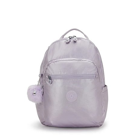 Mochila Kipling Seoul Lilac M Met BTS