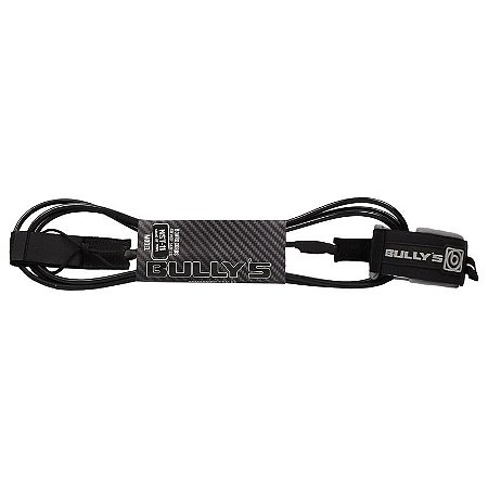 Leash Bullys 11' Silver - 7mm Stand Up Preto
