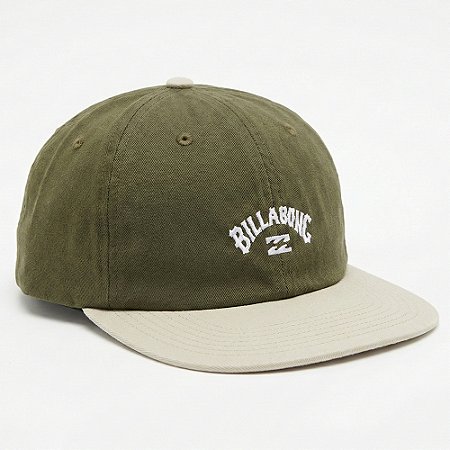 Boné Billabong Aba Reta Twill Arch SM26 Verde Militar