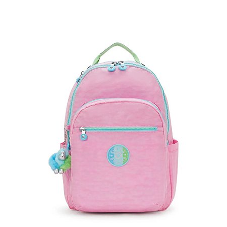 Mochila Kipling Seoul Galaxy Pink FC
