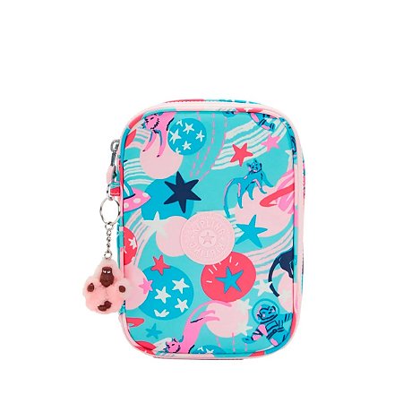 Estojo Kipling 100 Pens Cat In Space