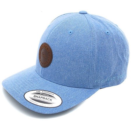 Boné Quiksilver Snap Hues Buster Azul