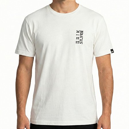 Camiseta Quiksilver High Island I SM26 Masculina Snow White