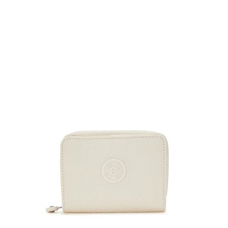 Carteira Kipling Money Love Beige Pearl