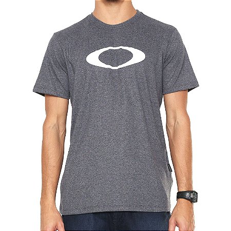 Camiseta Oakley O-Ellipse Cinza - Radical Place - Loja Virtual de Produtos  Esportivos