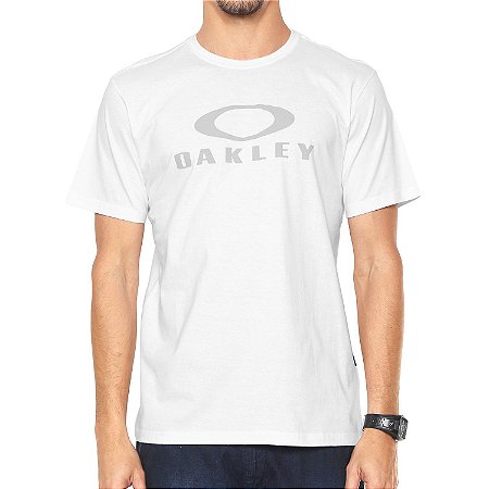 Camiseta Oakley O-Bark Branca