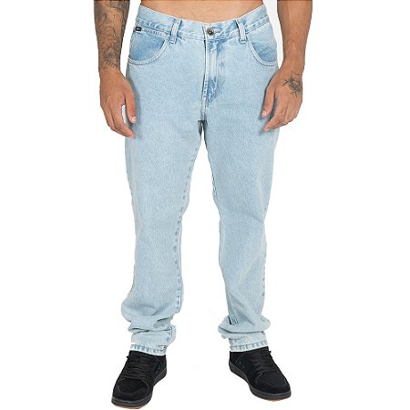 Calça RVCA Jeans Weekend Denin Light Blue SM26 Azul Claro