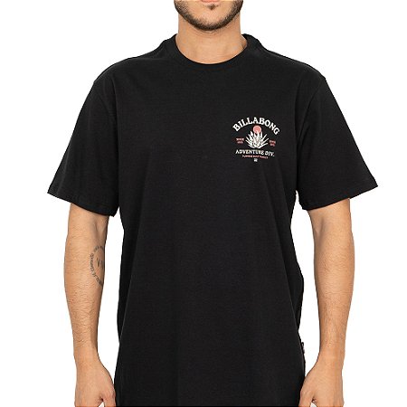 Camiseta Billabong Agave SM26 Masculina Preto