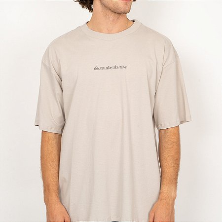 Camiseta Quiksilver Omni Over SM26 Masculina Areia