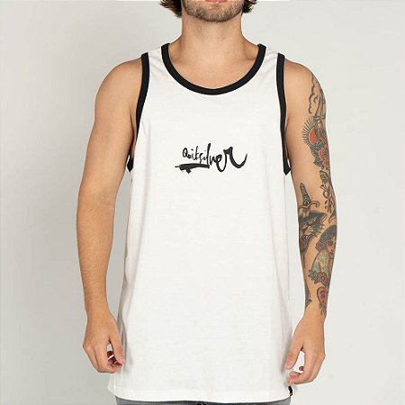 Regata Quiksilver Impaired Logo DNA S26 Masculina Snow White