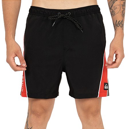 Bermuda Quiksilver Everyday Clicker 17 SM26 Masculina Preto