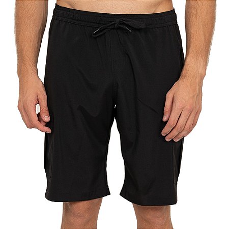 Bermuda Quiksilver Rip Surf Cargo SM26 Masculina Preto