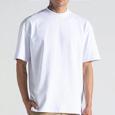 Camiseta Volcom Comfort Circle Solid SM26 Masculina Branco