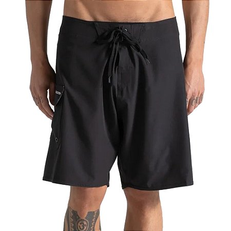 Bermuda Volcom Lido Solid SM26 Masculina Preto