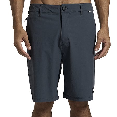 Bermuda Hurley Ripstop SM26 Masculina Azul Marinho