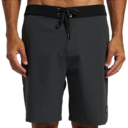Bermuda Hurley Beachside Two Tone 18" SM26 Masculina Cinza